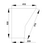 Vitre de porte UNIVERSEL D7406