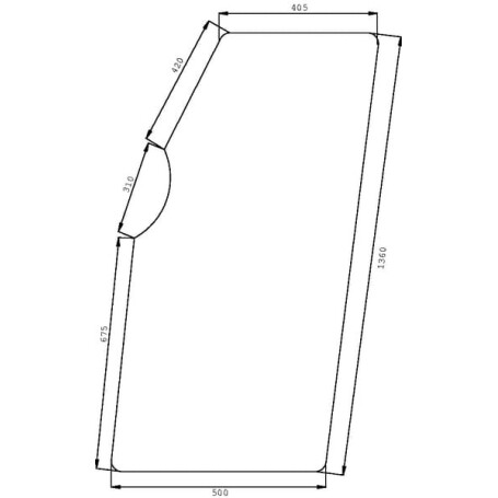 Vitre de porte UNIVERSEL D7502