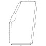 Vitre de porte UNIVERSEL D7513