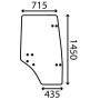 Vitre de porte UNIVERSEL D7543