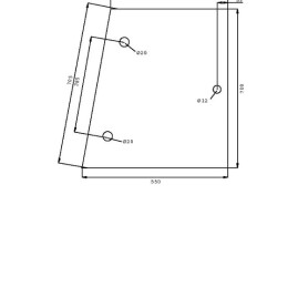 Vitre latérale UNIVERSEL D7731T