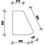Vitre de porte UNIVERSEL D7758