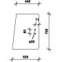 Vitre latérale UNIVERSEL D7759