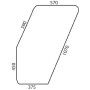 Vitre de porte UNIVERSEL D9005T