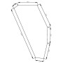 Vitre de porte UNIVERSEL D9006