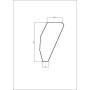 Vitre de porte UNIVERSEL D9007