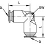 Raccord UNIVERSEL EC10B