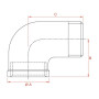 Coude UNIVERSEL FG92112L