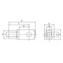 Fourche de fixation UNIVERSEL G1224Z