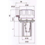 Bouchon de remplissage MP-FILTRI TA80FL10B00C80