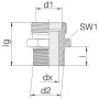Raccord VOSS GES15LRK12