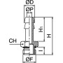 Embout de tuyau UNIVERSEL HCMPOR938