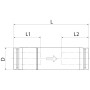Clapet anti-retour UNIVERSEL ICV12