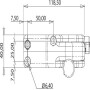 Levier INDEMAR IMSL3076RL
