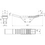 Pointe de cultivateur UNIVERSEL KM060272N