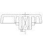 Levier manuel UNIVERSEL KS858110PVC