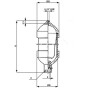 Accumulateur à membrane SAIP L10160