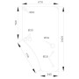 Vitre de portière UNIVERSEL L169103KR