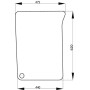 Pare-brise UNIVERSEL L171332N