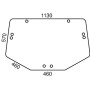 Vitre arrière UNIVERSEL L202528KR
