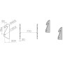 Adaptateur d'angle ALPINA LBANH35430EXS