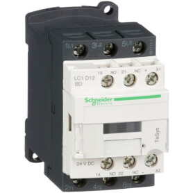 Contacteur de puissance 12A 5,5kW SCHNEIDER-ELECTRIC LC1D12BD