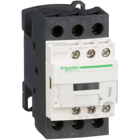 Contacteur de puissance 25A 11kW SCHNEIDER-ELECTRIC LC1D25B7
