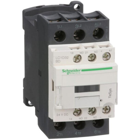 Contacteur de puissance 32A 15kW SCHNEIDER-ELECTRIC LC1D32BD