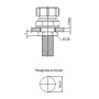 Bouchon de remplissage d'huile MP-FILTRI TC50