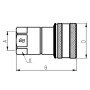 Coupleur FASTER NV12GASF