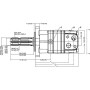 Moteur orbital DANFOSS OMS125151F0562