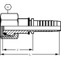 Raccord ALFAGOMMA PGSO818