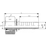 Raccord DICSA PGSO820RVS