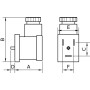 Connecteur UNIVERSEL PVCN110VLED1