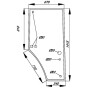 Vitre de porte UNIVERSEL R131164N