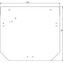 Vitre de cabine arrière UNIVERSEL R261272N