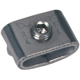 Boucle à vis inox 9,5mm BANDIMEX S722