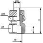Raccord UNIVERSEL SCFPO814