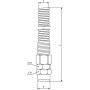 Raccord UNIVERSEL SCPOT614SP