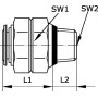 Raccord UNIVERSEL SCSC638B