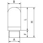 Silencieux parallèle UNIVERSEL SIL18PLM