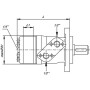 Moteur orbital GOPART SMH400A432YGP
