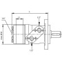 Moteur orbital GOPART SMP1602ADGP