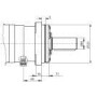 Moteur orbital GOPART SMT8004MDGP
