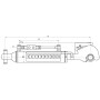 Barre de poussée hydraulique UNIVERSEL TCVNA4090250K3
