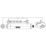 Barre de poussée hydraulique UNIVERSEL TCVNN305020011