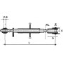 Chandelle de relevage UNIVERSEL TP443