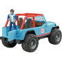 Jeep bleue miniature BRUDER U02541