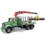 Camion pour transport de bois miniature BRUDER U02824