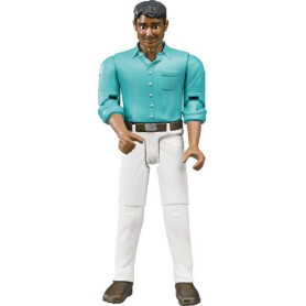 Figurine homme avec pantalon blanc BRUDER U60003